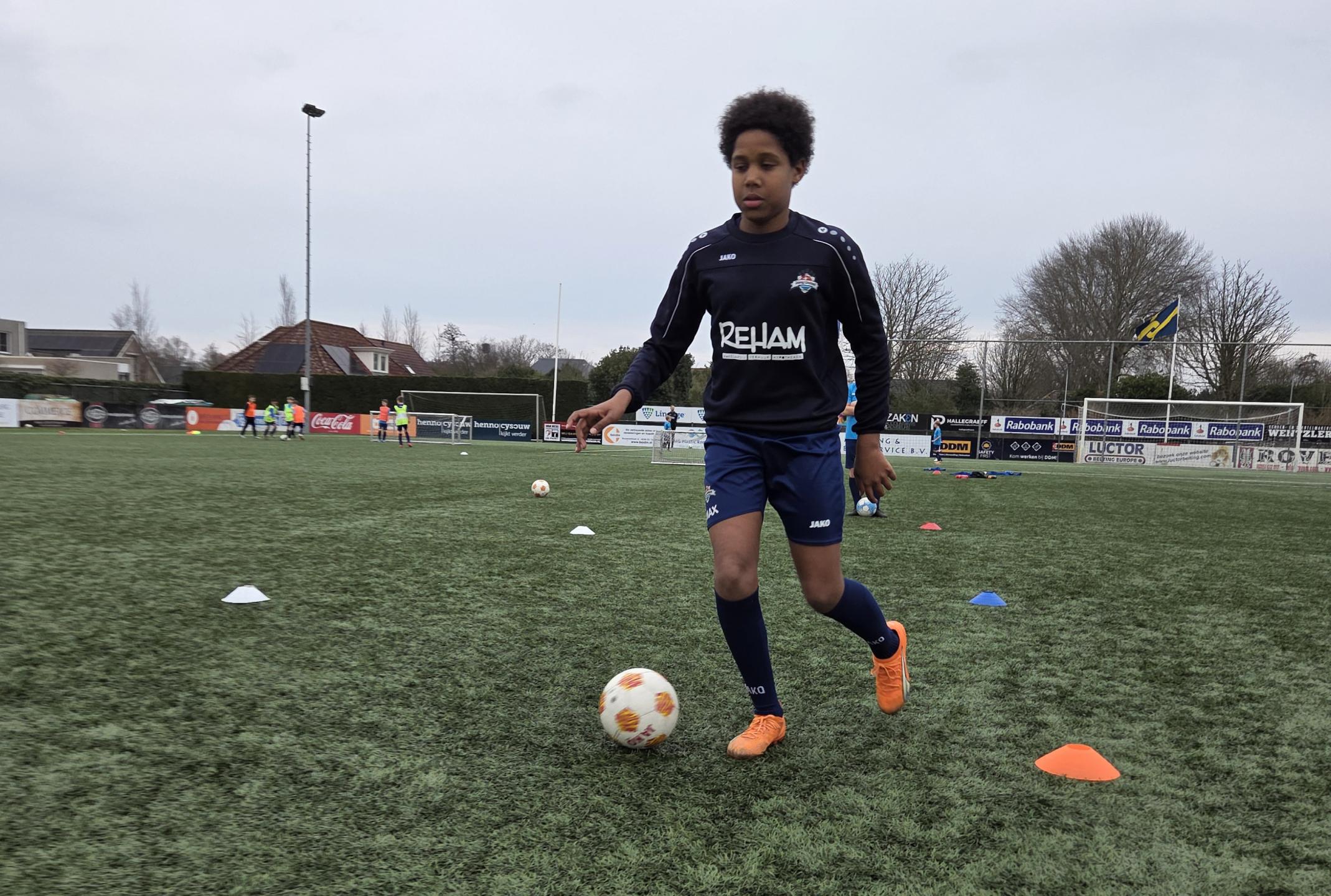 De invididuele voetbaltrainingen zijn in Terneuzen